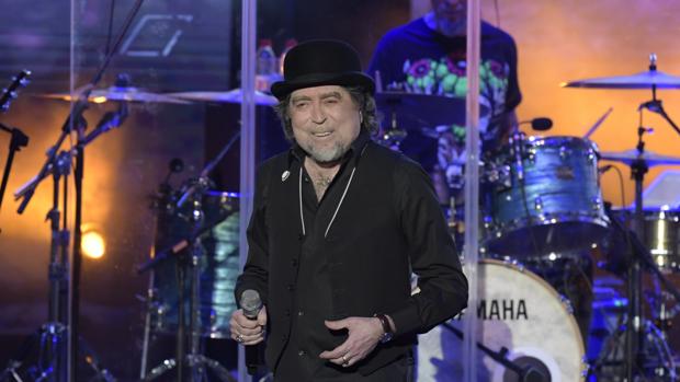 El músico durante su primer concierto en Marbella
