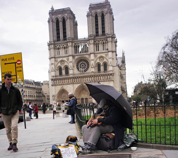 La catedral de Notre Dame, uno de los símbolos de París