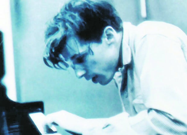 Glenn Gould, al piano