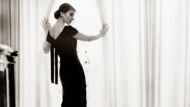 La soprano Maria Callas