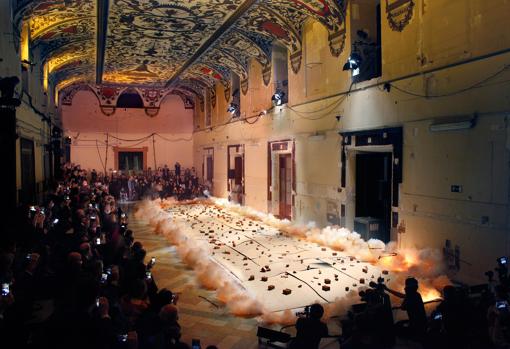 Este lunes tuvo lugar en el Salón de Reinos la explosión de «El espíritu de la pintura», ante más de 200 invitados MUSEO DEL PRADO