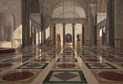 Reconstrucción de las Termas de Caracalla