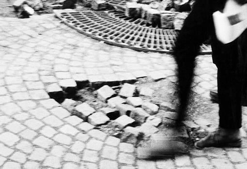 Barricada en el barrio latino de París el 26 de mayo de 1968