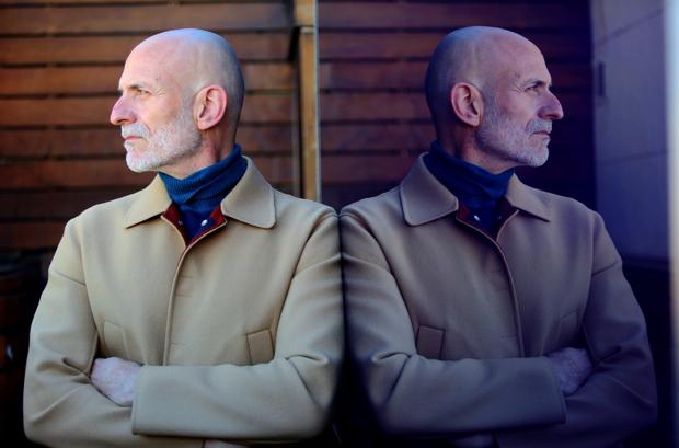 El escritor Alejandro Palomas, fotografiado en Madrid poco antes de la entrevista