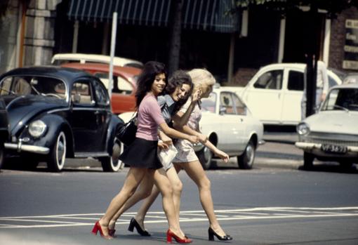 «Beethovenstraat», Ámsterdam, 1967. Nederlands Fotomuseum