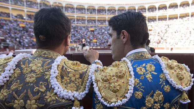 José María Manzanares y Alejandro Talavante, en Las Ventas