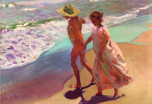 «¡Al agua!» (1908), de Joaquín Sorolla