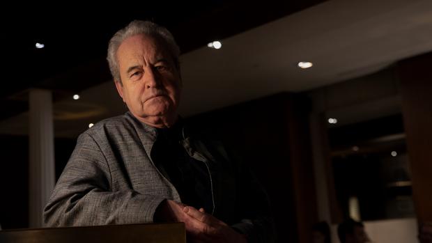John Banville, fotografiado ayer en Barcelona