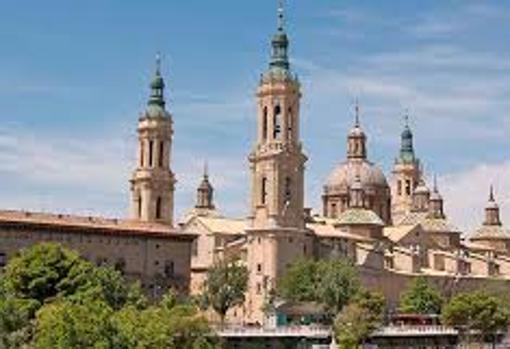 La basílica del Pilar, en Zaragoza