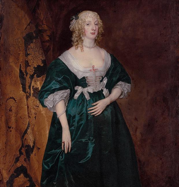 La obra «Ana Sofía, condesa de Carnarvon», atribuida a Van Dyck