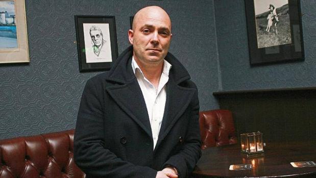 Donal Ryan, fotografiado en un pub de Barcelona