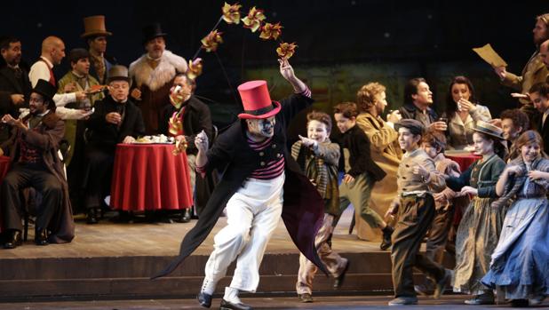 Ensayo general de la «La Boheme» en el Teatro de la Maestranza, Sevilla, 2017