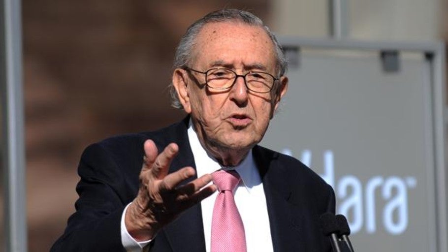 Muere a los 92 años el arquitecto César Pelli, diseñador de la «Torre Cristal» de Madrid