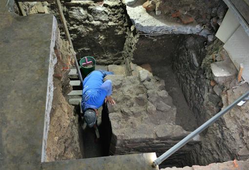 Expertos faenan en el lugar del descubrimiento