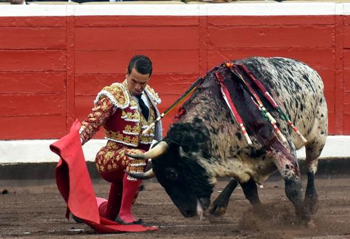 José María Manzanares, en la corrida de Victoriano del Río