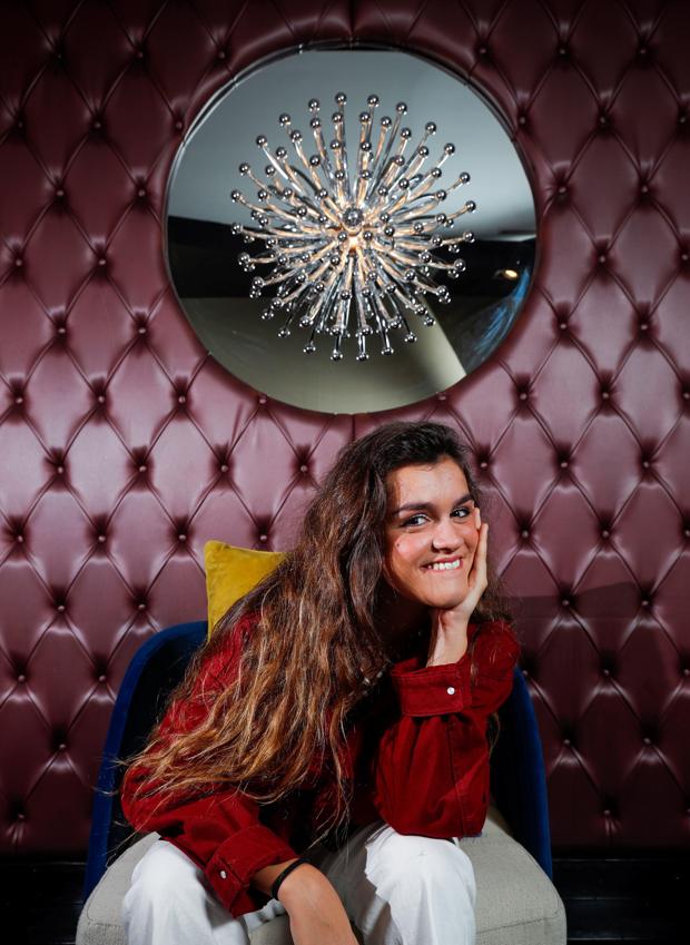 Amaia Romero, ayer en Madrid