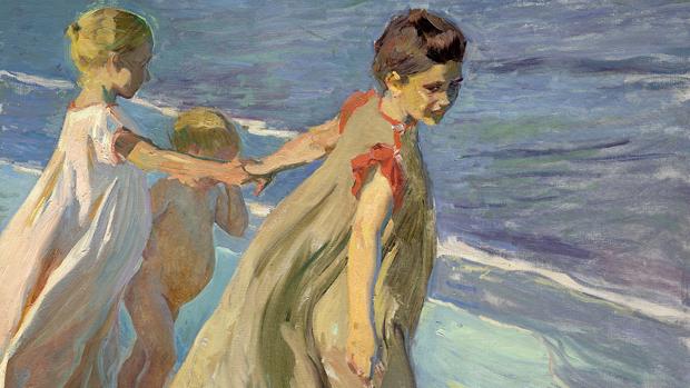 Una de las obras expuestas de Joaquín Sorolla