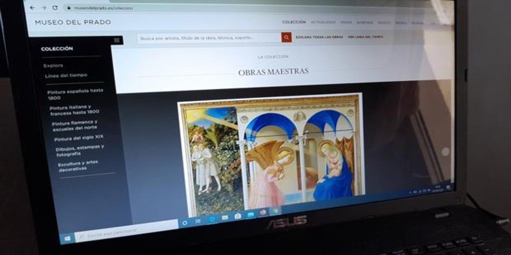 Las visitas a la página web del Museo del Prado se incrementan un 258% durante la cuarentena