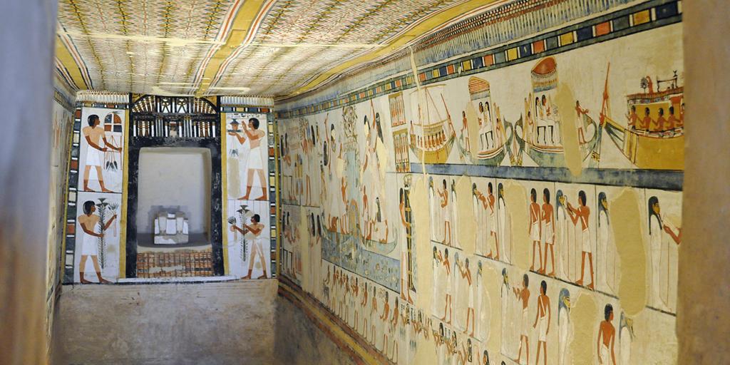 Egipto abre sus tumbas de manera virtual