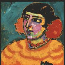 «Mujer española» (1910), de Jawlensky