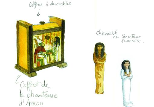 Page from Isabelle Dethan's notebook