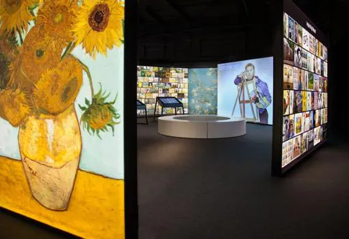 One of the spaces of 'Meet Vincent van Gogh'