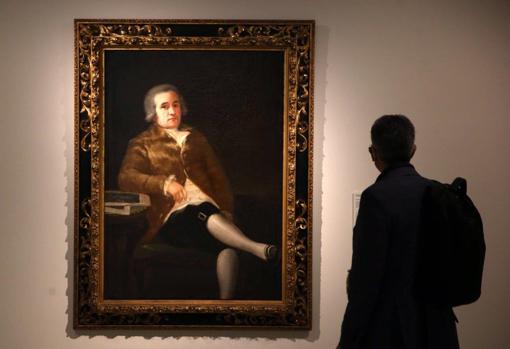 Ceán Bermúdez, portrayed by Goya. Particular collection