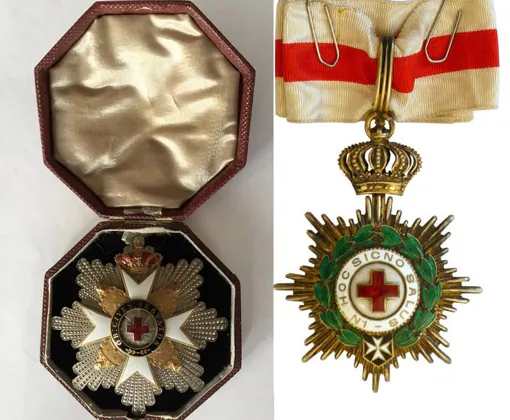The medals of Don José Águila de Castro