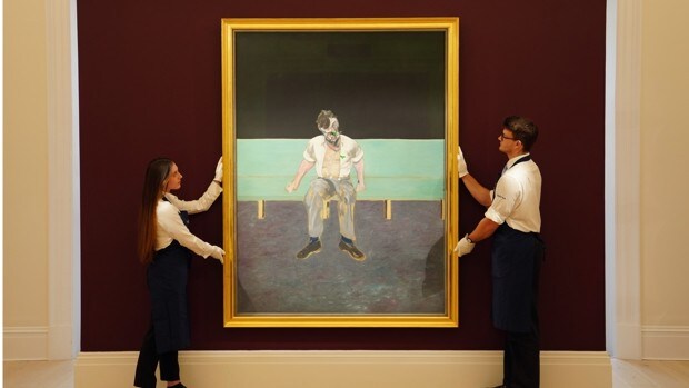 Un retrato de Lucian Freud pintado por Bacon alcanza los 52,8 millones de dólares