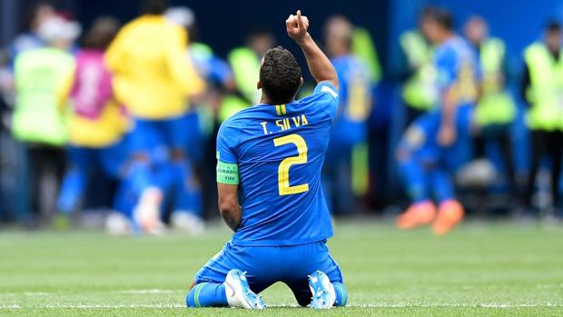 Thiago Silva, jugador de Brasil