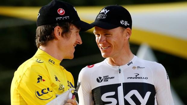 Froome y Thomas en París