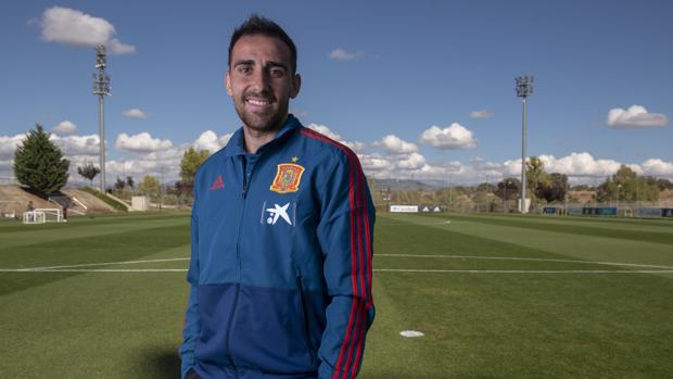 Paco Alcácer, en Las Rozas