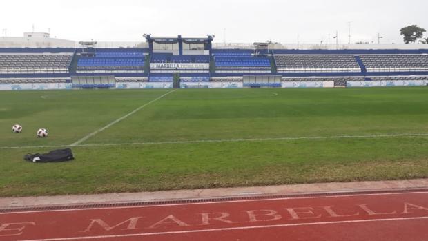 El estadio del Marbella