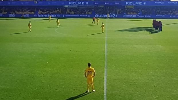 La protesta de los jugadores del Reus