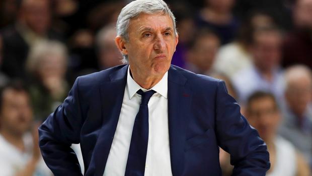 Pesic, durante el partido contra el Real Madrid