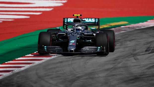 El Mercedes de Bottas