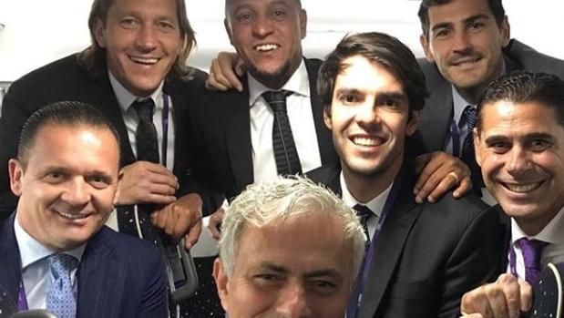 MIjatovic coincidió con otros ilustres madridistas