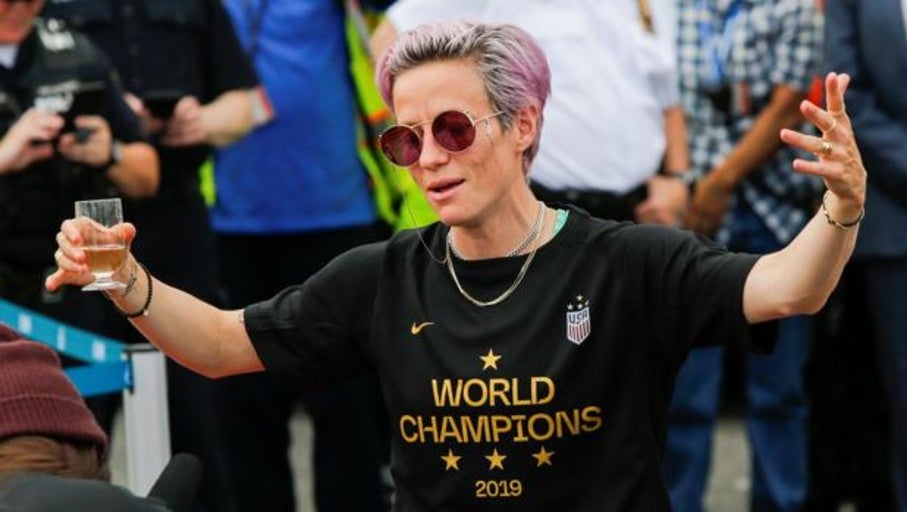 El ejemplar discurso de Megan Rapinoe, la estrella de Estados Unidos que desafía a Donald Trump