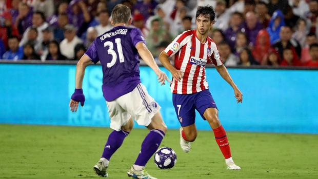 Joao Felix en acción