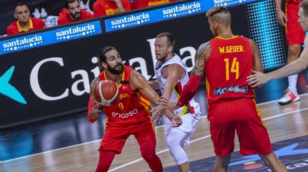 Resultado Espana Lituania Ricky Rubio Y Willy Hernangomez Mandan En La Nueva Espana