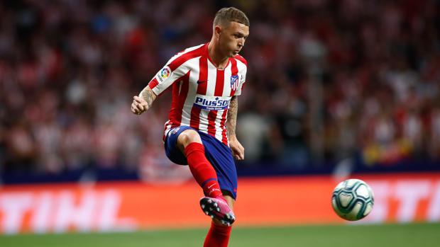 Trippier, en el partido de Liga ante el Getafe