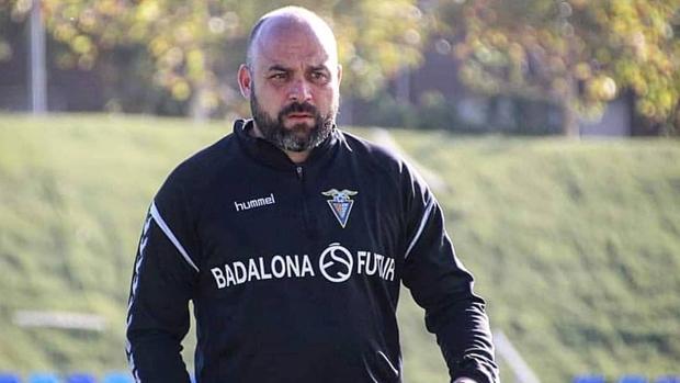 Manolo González, entrenador del Badalona