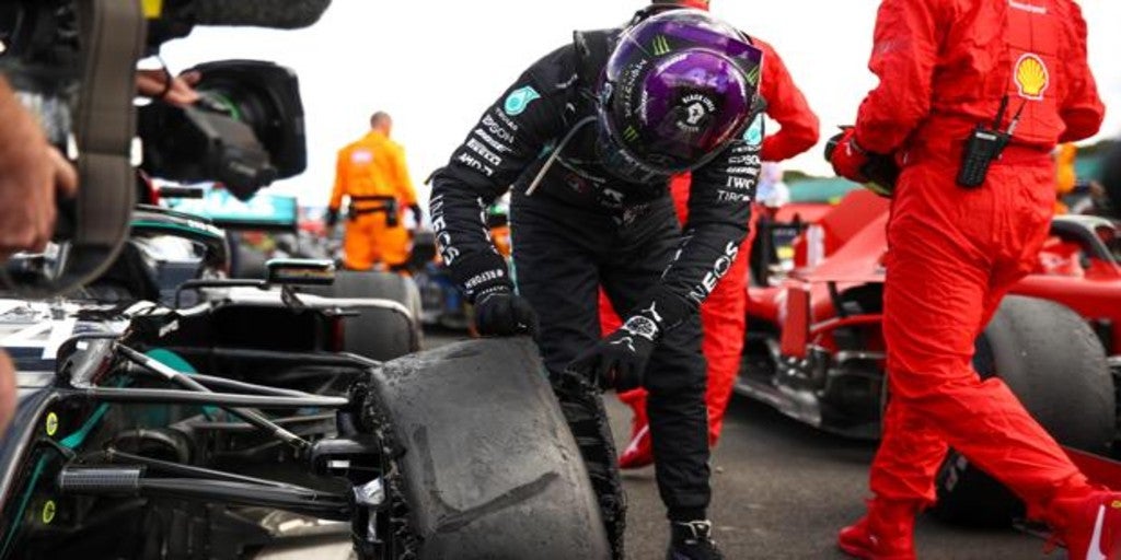 Pirelli investigará los pinchazos de Hamilton y Sainzña