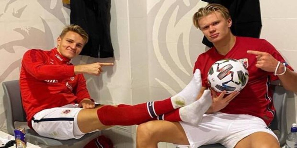 Haaland Y Odegaard, La Pareja Que Ilusiona A Noruega