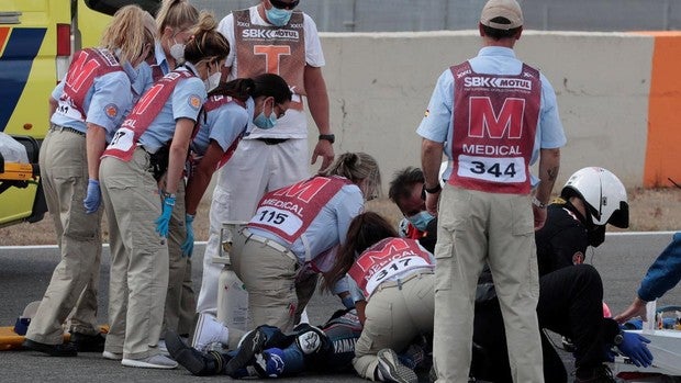 Muere motociclista español Dean Berta Viñales, tras sufrir un accidente en Jerez NOTIGUARO Superbikes: Muere el piloto español Dean Berta Viñales tras sufrir un accidente en Jerez