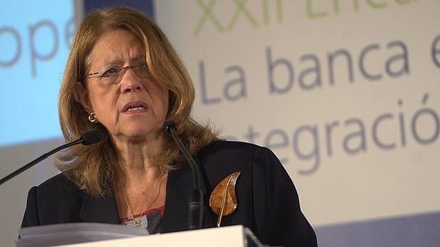 La presidenta de la CNMV, Elvira Rodríguez