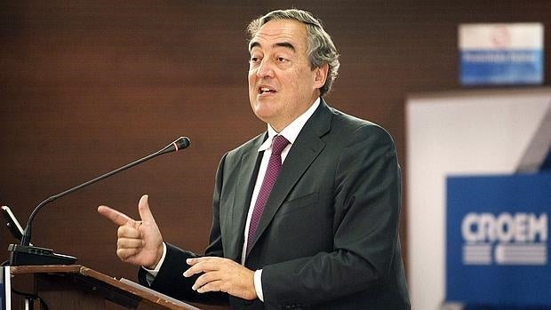 Juan Rosell, presidente de la patronal