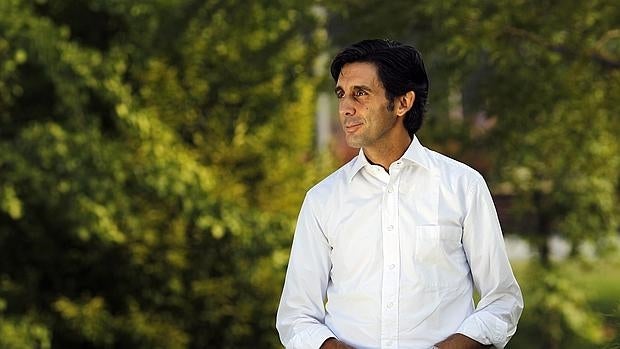 El consejero delegado de Telefónica, durante la entrevista con ABC en 2012
