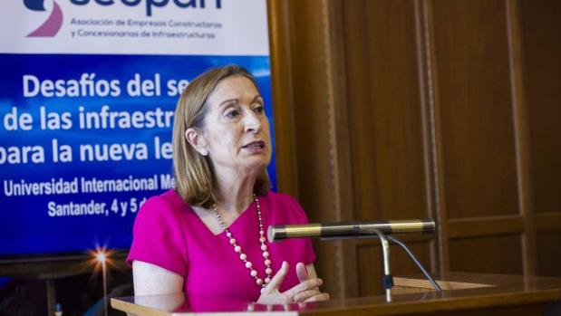 Ana Pastor, ministra de Fomento en funciones