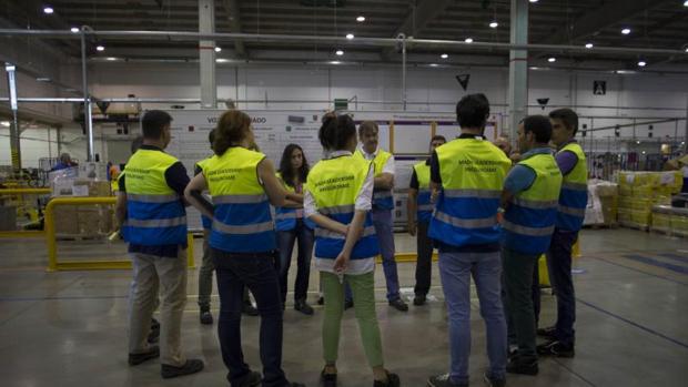 Centro logístico de Amazon en San Fernando de Henares